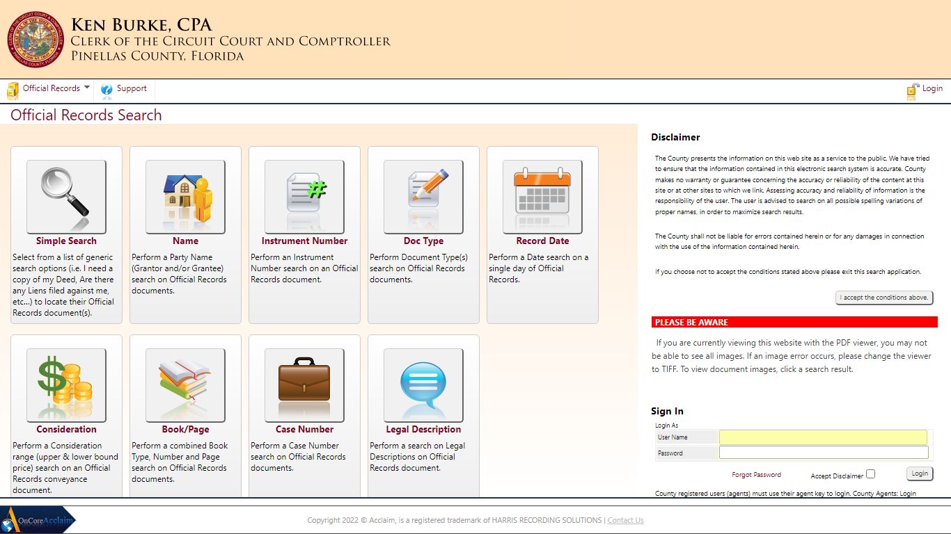 Pinellas County Public Records